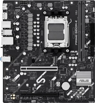 ASUS PRIME B850M-K AMD B850 Emplacement AM5 micro ATX