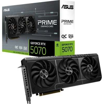 ASUS PRIME GeForce RTX 5070 12 Go GDDR7 Reflex 2 RTX AI DLSS4