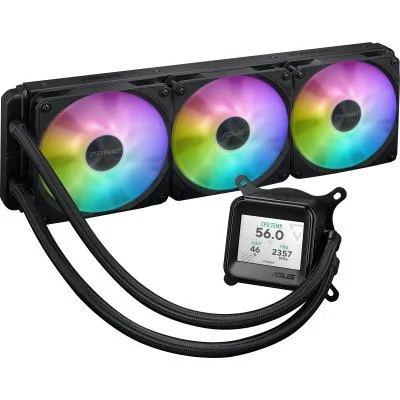 ASUS Prime LC 360 ARGB LCD Processeur Kit watercooling 12 cm Noir