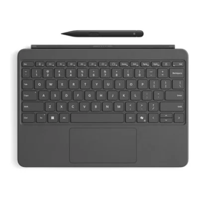Azerty Signature Gris + Stylet Slim Pen 2 pour Surface Pro 12