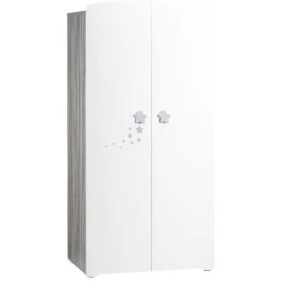Baby price armoire chambre bébé 2 portes - new nao NJ191