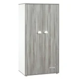 BABY PRICE BABYPRICE Armoire Chambre Bébé Smile Chêne Silex 2 Portes