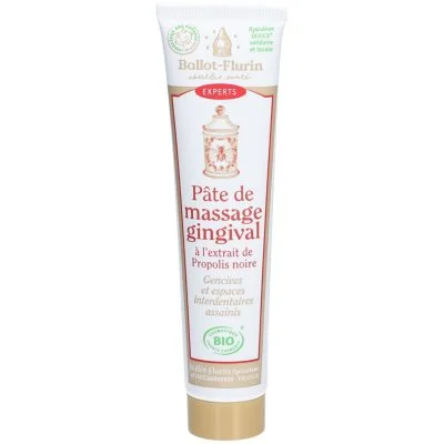 Ballot-Flurin Hygiène et Soins Pâte De Massage Gingival Bio 75ml