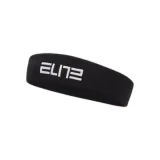 NIKE Bandeau Elite - black/white - TU