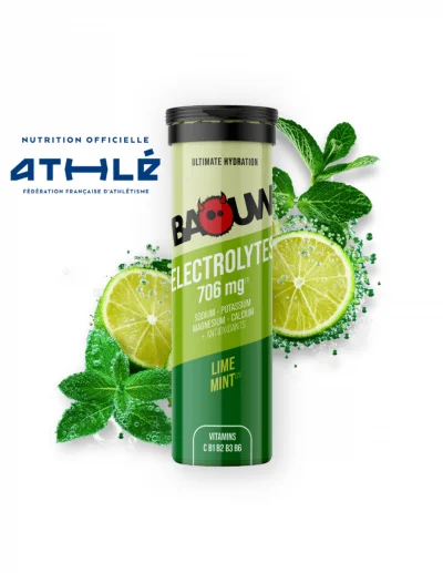Baouw Électrolytes Citron vert - Menthe Diététique $scat.CAT_NOM