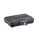 SEVERIN Barbecue électrique de table - - PG8556 - Plancha gril avec plaque anti-adhésive nervurée