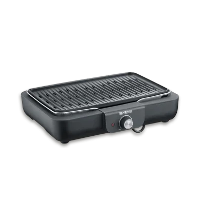 Barbecue électrique de table - SEVERIN - PG8556 - Plancha gril avec plaque anti-adhésive nervurée