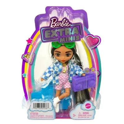 Barbie - Barbie Extra Mini Modele 2 - Poupée - 3 ans et +