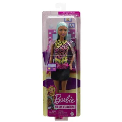 Barbie You Can Be A Makeup Artist Doll Multicolore