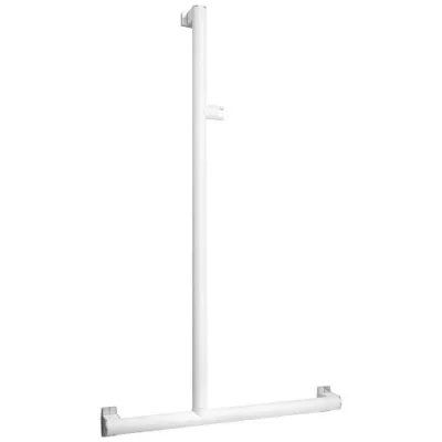 Barre de douche blanche en T - 637 x 1063 mm - ARSIS - Pellet ASC