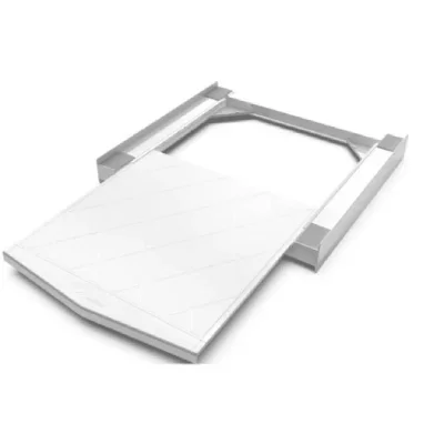 Base Torre Square L60 - Kit d'empilage avec étagère coulissante