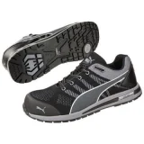 PUMA Baskets de sécurité S1P ESD HRO SRC Elevate Knit Black noires