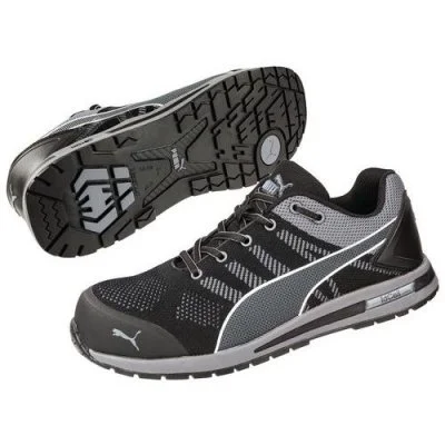 Baskets de sécurité S1P ESD HRO SRC Elevate Knit BlackPuma noires