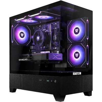 BEASTCOM Q5 Pro Gaming, AMD Ryzen 5 4500, NVIDIA RTX 3050, 32 Go RAM, 1 To