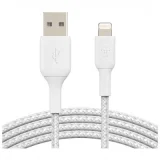BELKIN Boost Charge Lightning To Usb-a Cable Braided 3m Blanc