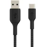 BELKIN Boost Charge Usb-a To Usb-c Cable Braided 0.15m Noir