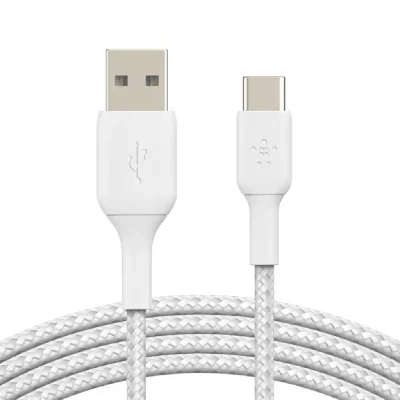 Belkin Boost Charge Usb-a To Usb-c Cable Braided 3m Noir