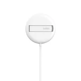BELKIN BoostCharge Pro Socle de recharge aimanté Qi2 avec Chargeur Secteur (Blanc)