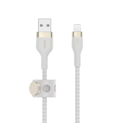 Belkin CAA010BT1MWH câble USB 1 m USB A USB C/Lightning Blanc - Neuf