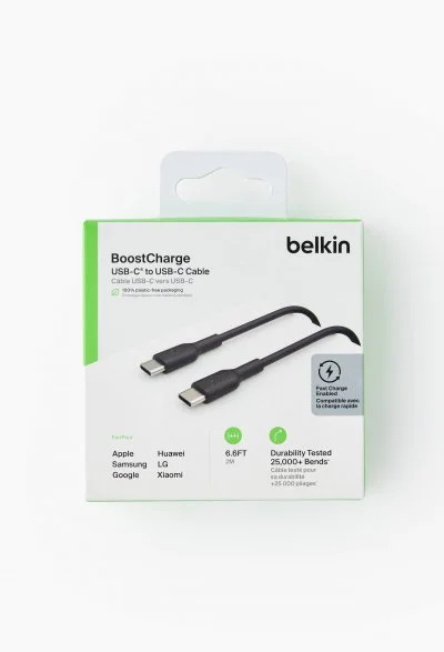 BELKIN - cable - Cable USB-C to USB-C 2M, Black