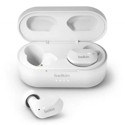 Belkin ecouteurs sans fil play blanc AUC005BTWH
