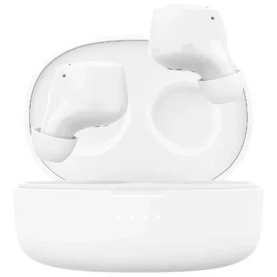 Belkin SoundForm Bolt - Écouteurs sans fil avec micro - intra-auriculaire - Bluetooth - blanc