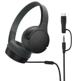 BELKIN SoundForm Mini, Avec fil, Appels/Musique, Casque, Noir AUD010HQBK