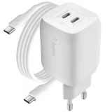 BELKIN Wch013vf2mwh-b6 Usb-c Charger 65w Blanc