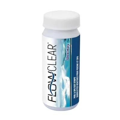 Bestway Pool Water Analysis Test-strips Bleu