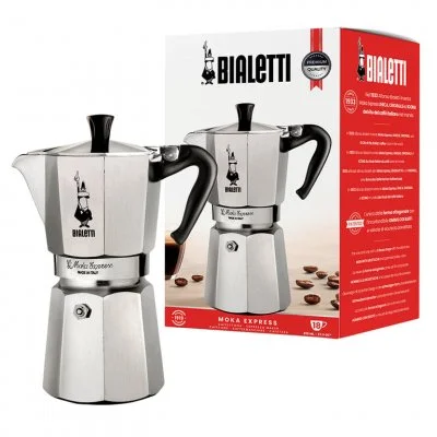 BIALETTI Cafetière 18 tasses Moka Express