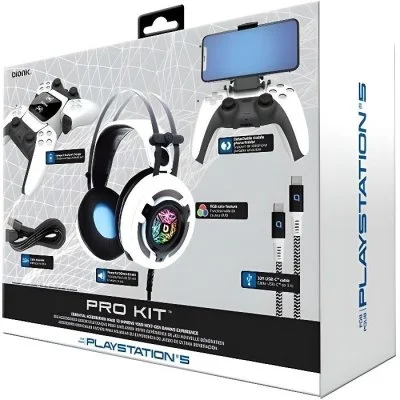 Bionik Bnk-9083 5 In 1 Ps5 Accessories Pack Multicolore
