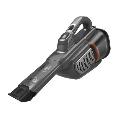 Black & Decker BHHV520JF Sans sac Noir, Argent, Titane
