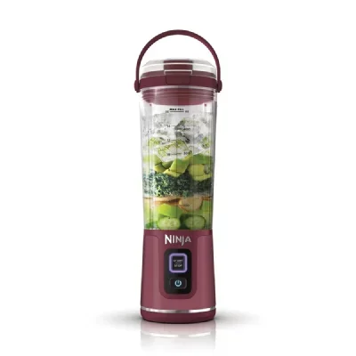 Blender portable sans fil Ninja Blast - Cranberry (BC151EUCR)