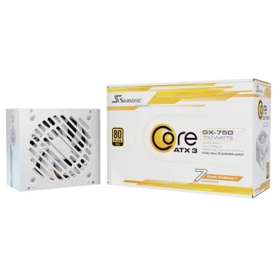 Bloc dalimentation SEASONIC CORE GX 750W White (SRP-CGX751-A5A32SF-W)