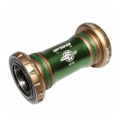 Boîtier de pédalier FSA MegaEvo (Evo8681-Di2) - 68mm Brown - Green