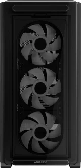 ASUS Boîtier PC A23 PLUS TG ARGB Noir - MT/Sans Alim/mATX