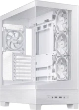 ASUS Boîtier PC A31 PLUS TG ARGB - Moyen Tour, Verre Trempé, RGB, Blanc, ATX/Micro-ATX/Mini-ITX