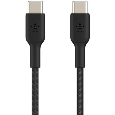 BOOST CHARGE - Câble USB - USB-C (M) pour USB-C (M) - 1 m - noir