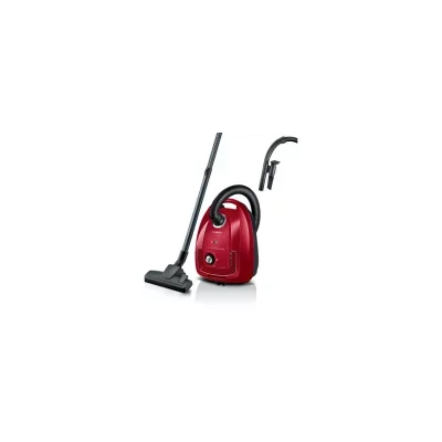Bosch Electroménager BGB38RD2, Aspirateur traineau PowerProtect, Rouge