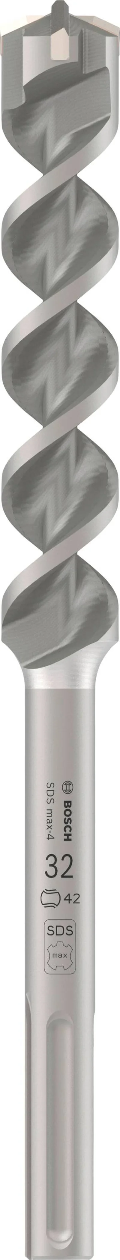 Bosch - Foret SDS-Max-4 M4 pour perforateur 32x200x340mm