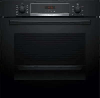 Bosch Série 4 Four encastrable 60 x 60 cm Noir HBA574BB3