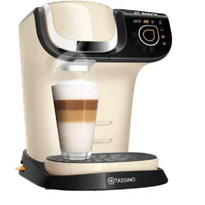 Bosch TAS6507 Tassimo My Way 2 Machine à capsules Ivoire