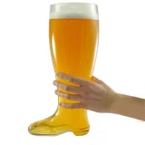 OUT OF THE BLUE Botte à bière XXL - Transparent - L 23.4 cm x l 17.2 cm x H 37.2 cm