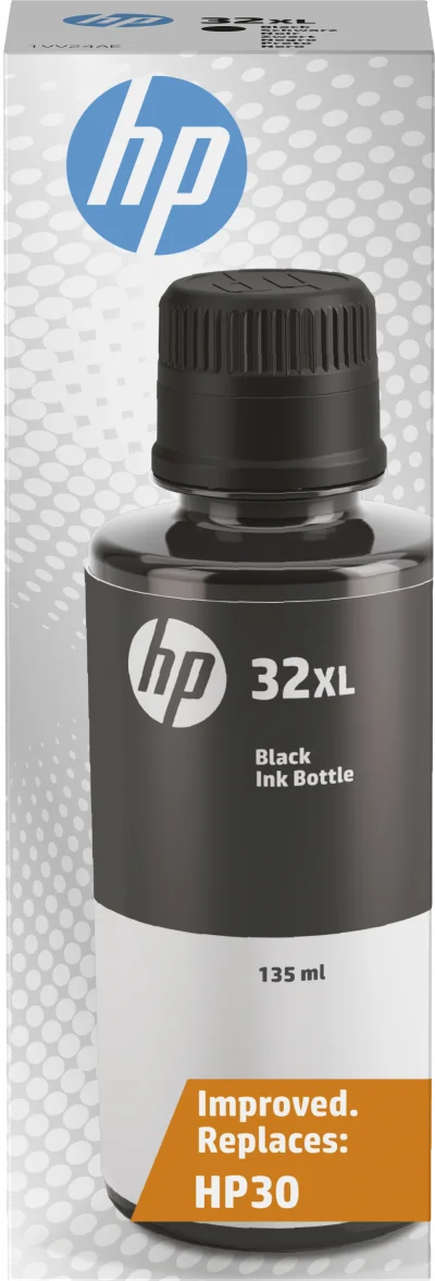 Bouteille d'encre HP 1VV24AE 32XL Noir