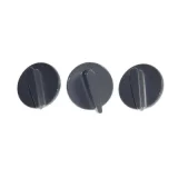 SEB Boutons gris pour mini-four vendu par 3 Moulinex SS-187755