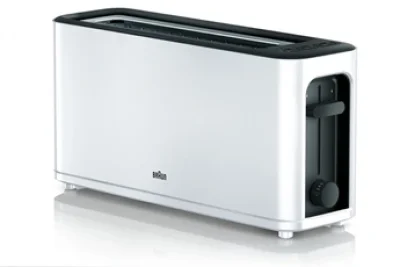 BRAUN Grille-pain HT3100WH PurEase