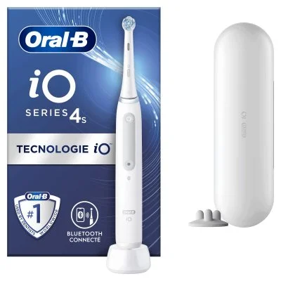 Braun Io 4s Electric Toothbrush Blanc