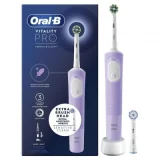 ORAL B Brosse à dents électrique ORAL-B D173 lila avec 1 refills
