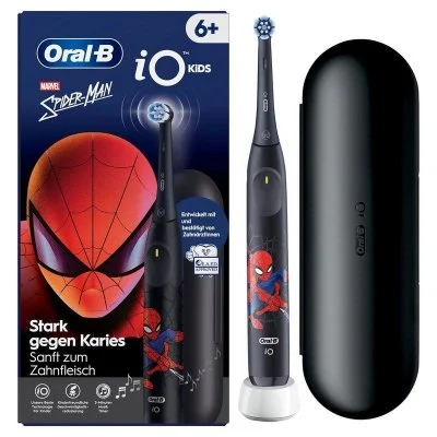 Brosse à Dents Électrique Oral-B iO Kids 6+ Spiderman Noire