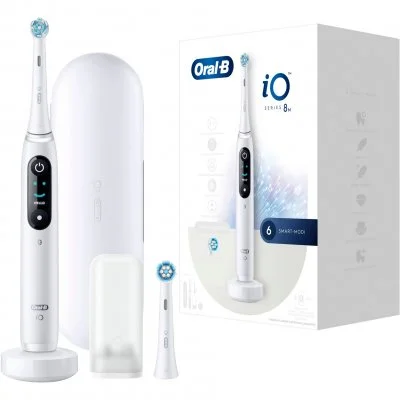 Brosse à dents électrique Oral-B iO Series 8N Alabaster White